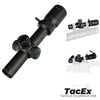 Rifle Illuminated Scope 1-6x24 mm FFP IR Scope 5.56/5.45/.308 W/ Mounting Ring