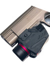 Combo Pistol LED Flashlight Red Laser Sight Fits 20mm Rail Pistol-Rifle