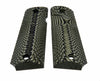 1911 Grips G10 Full Size Ambi Safety Cut Big Scoop OD Green Feather Pattern