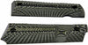 1911 Grips G10 Full Size Ambi Safety Cut Big Scoop OD Green Feather Pattern