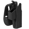 Glock 19 Paddle Holster w Thumb Release Button Fits Glock 19 23 32 (Gen 3/4/5) OWB (CD)