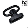 4 Pack M-LOK MLOK Quick Release Sling Mount Push Button QD Sling Swivel Adaptor