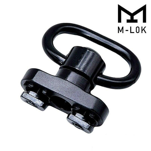 2 Pack M-LOK MLOK Quick Release Sling Mount Push Button QD Sling Swivel Adaptor