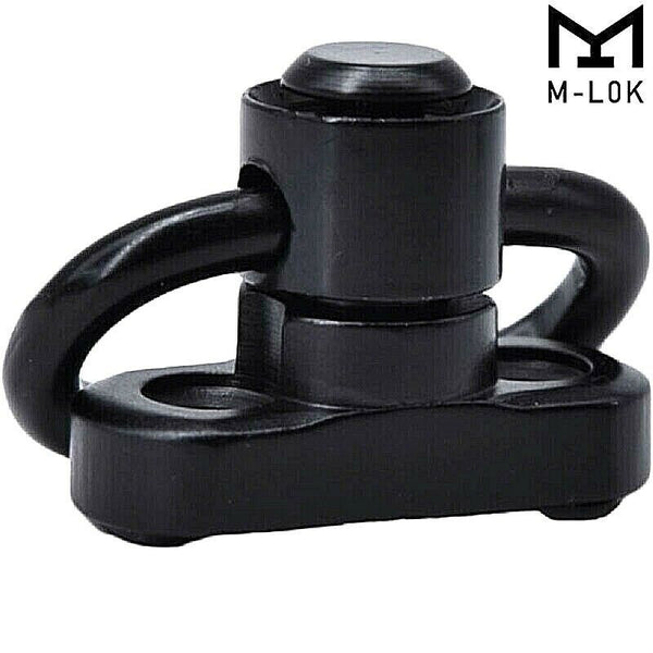 6 Pack M-LOK Quick Release Sling Mount Push Button QD Sling Swivel Adaptor