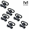 6 Pack M-LOK Quick Release Sling Mount Push Button QD Sling Swivel Adaptor