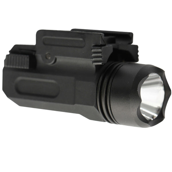 Tactical Pistol Gun Flashlight Torch Light for 20mm Picatinny Rail 600 LM