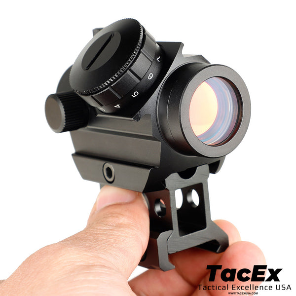 Red Dot Pistol/Rifle Optic 2 MOA Micro Gun Tactical Hunting Dot Sight Adjustable Rifle Scope (CD)