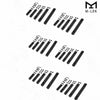 6 Pack 5 PC M-LOK 5 7 9 11 13 Slot Polymer 5 Rail Set Picatinny Weaver Rail set