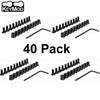 40 Pack KeyMod Key Mod Screw Nut & Replacement Set for Rail Sections W/Hex Key